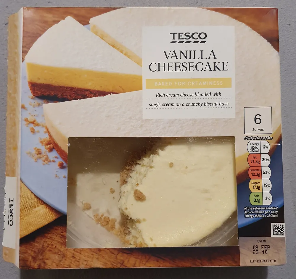 Vanilla Cheesecake