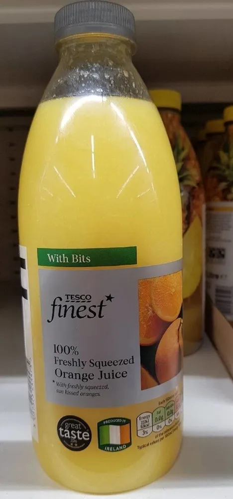 Freshly squeezed orange juice