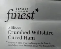 Crumed Wiltshire cured ham