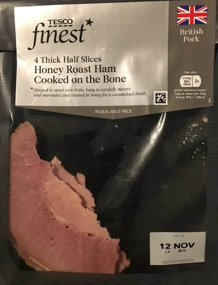 Hiney rost ham cooked on the bone