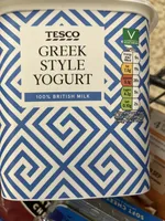 Greek style yogurt