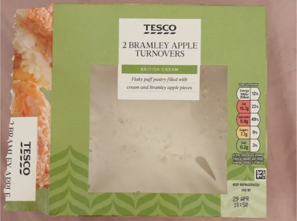 Bramley Apple Turnovers