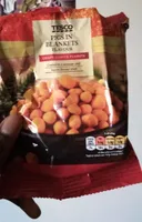 Pigs in blanket flavoured crispy coated peanuts
