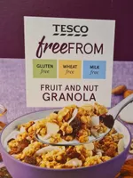 Fruit and nut granola