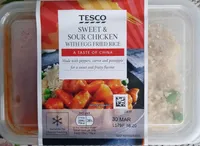 Sweet & Sour Chicken with Egg Fried Rice