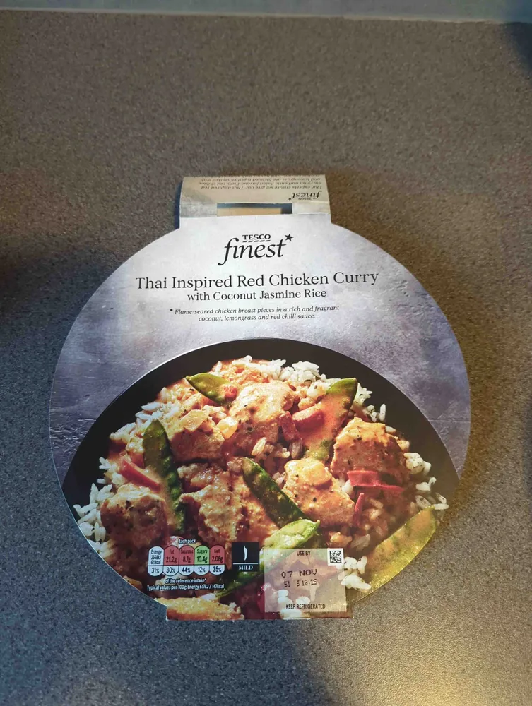 Thai Inspired Red Chicken Curry with Coconut Jasmine Rice