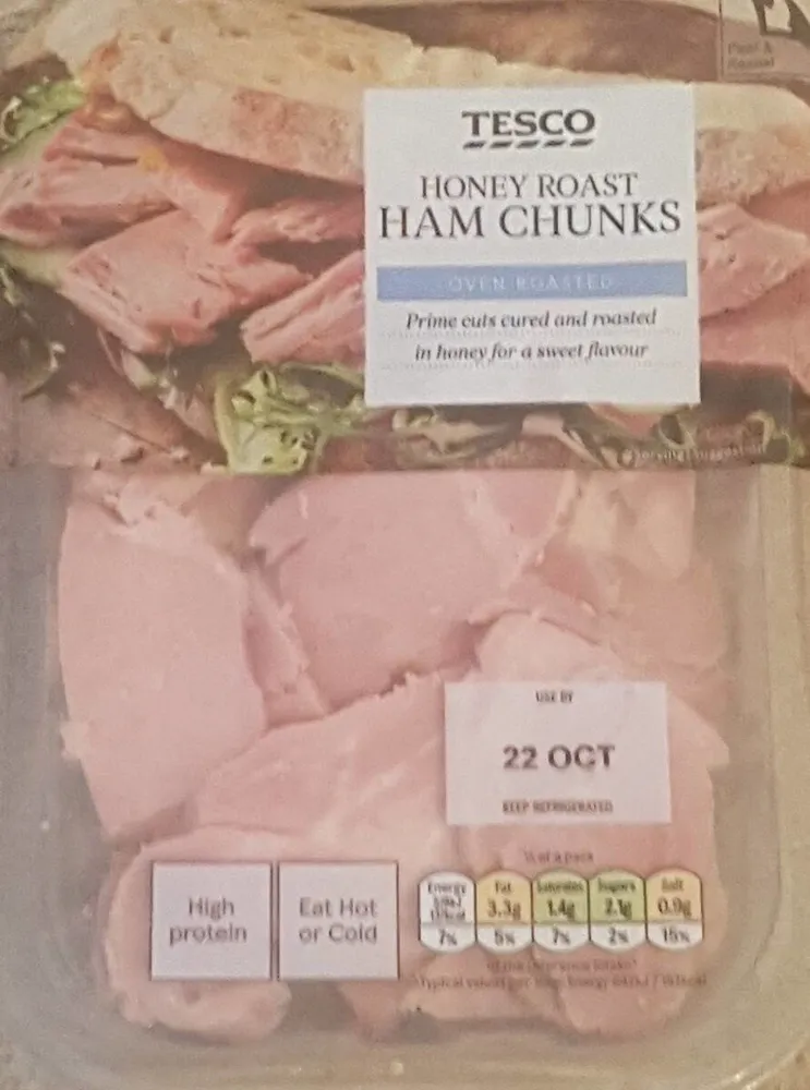 Honey roast ham chunk