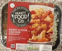 Hearty Food Co. - Sweet & Sour Chicken with rice