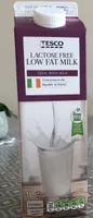 Lactose free low fat milk