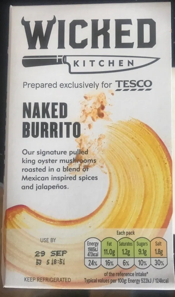 Naked burrito