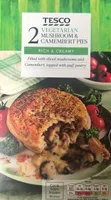 Vegetarian Mushroom & Camembert Pies