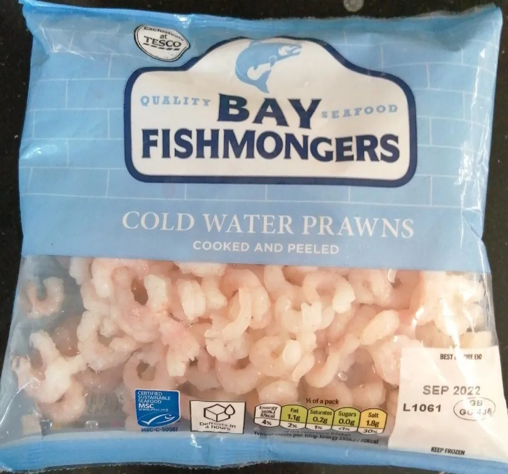 Cold Water Prawns