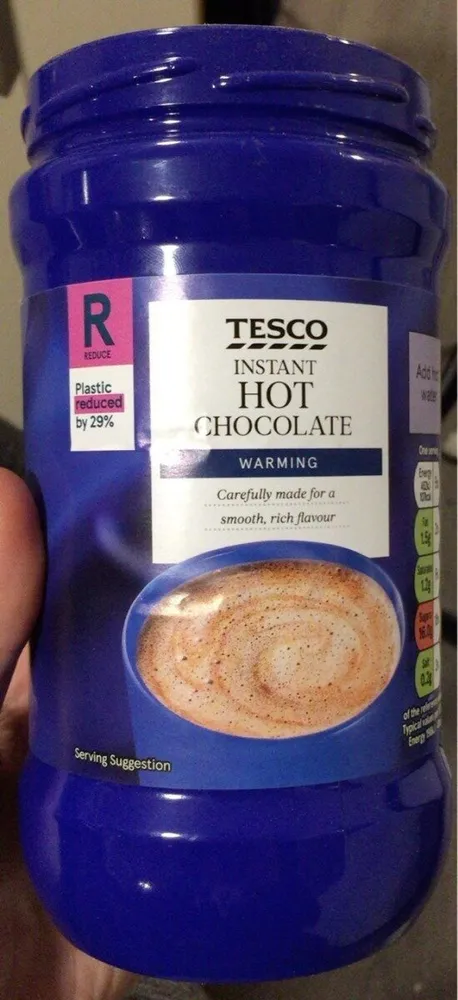 Instant hot chocolate