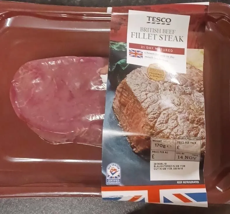 BRITISH BEEF FILLET STEAK