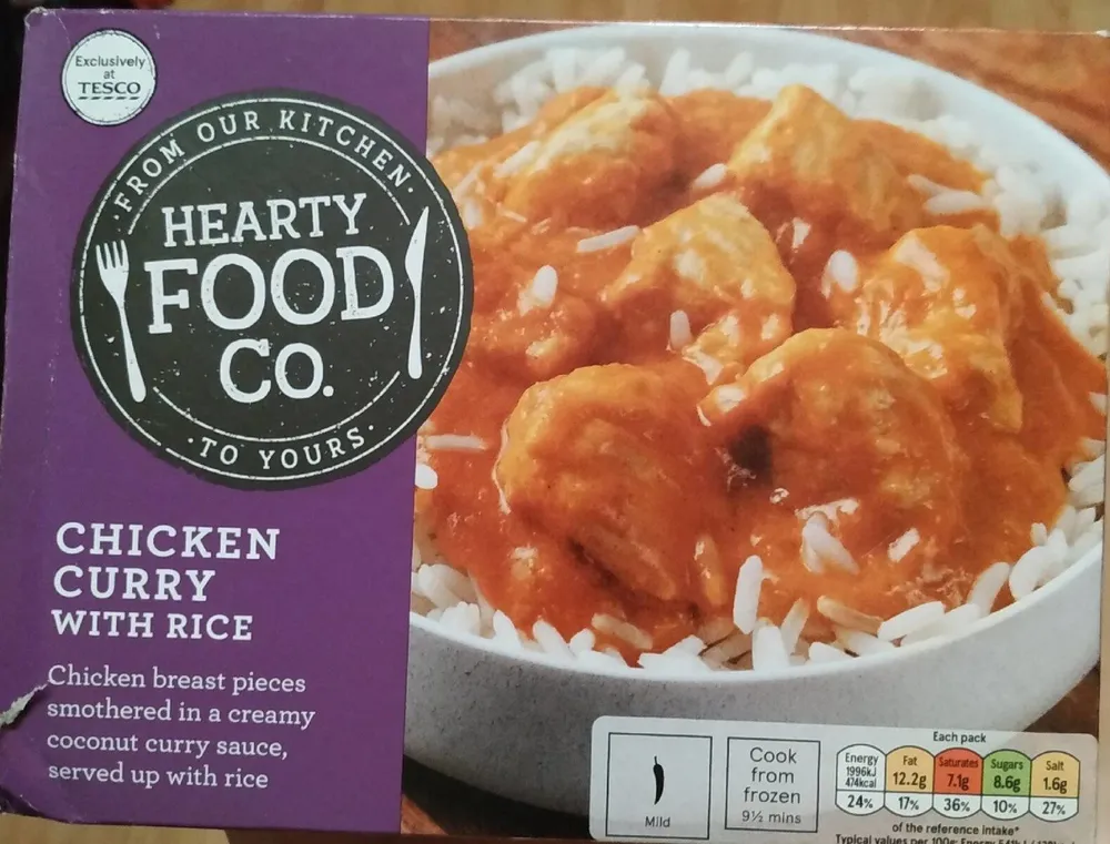 Chicken Curry With Rice