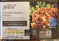 2 Cod & Chorizo Fishcakes