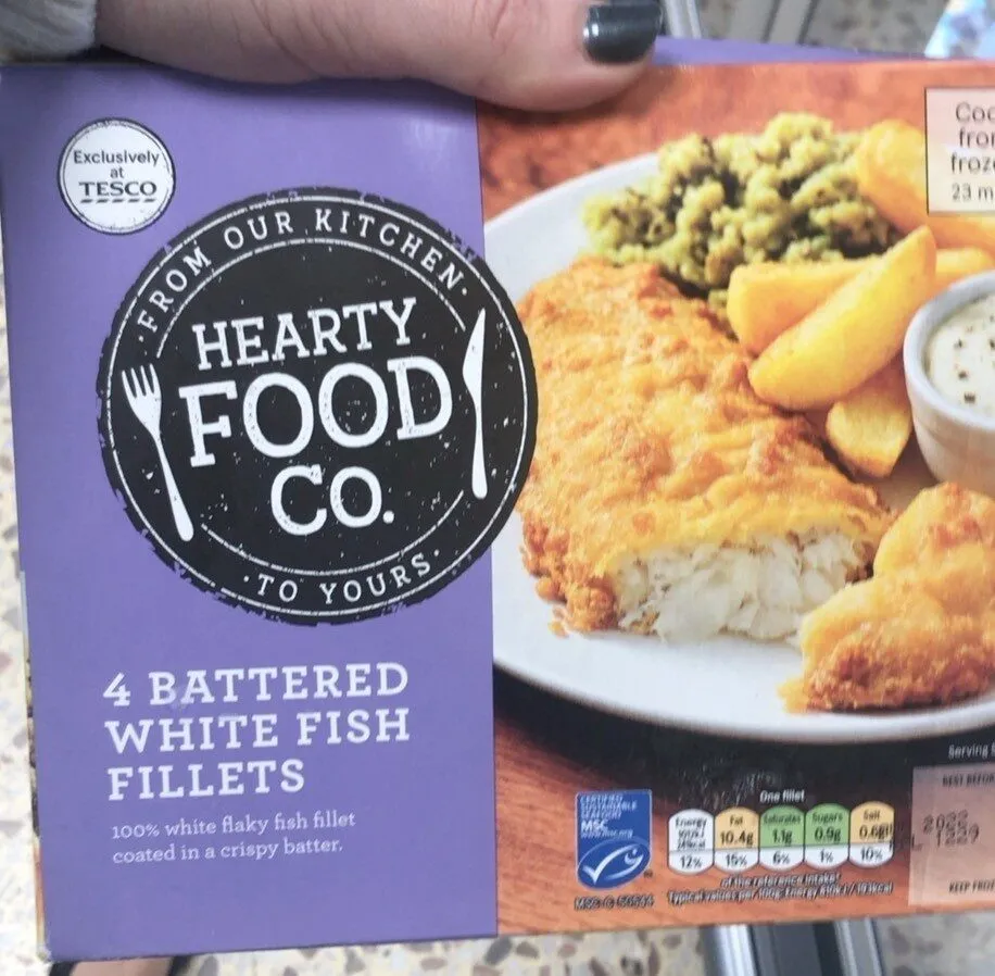 Battered fish