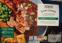 Slow Cooked Lamb shank In Mint Gravy