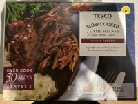 Slow Cooked Lamb Shank in Red Wine Gravy