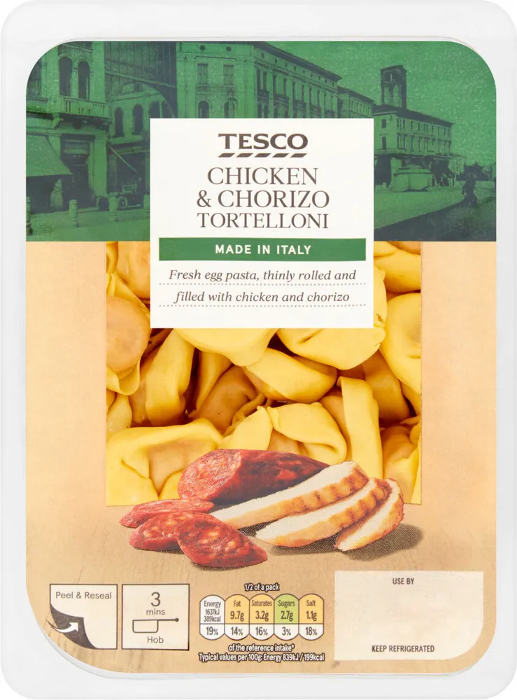 Tortelloni Chicken & Chorizo