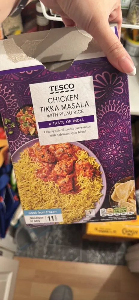 CHICKEN TIKKA MASALA WITH PILAU RICE