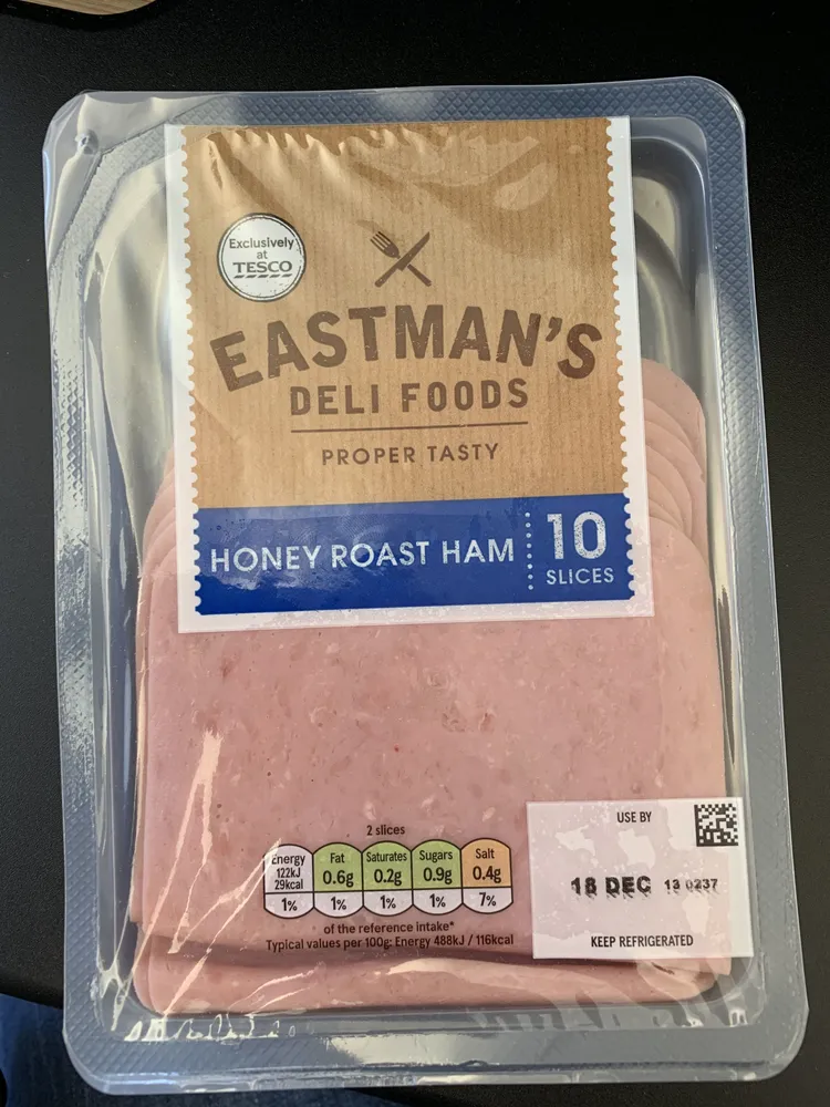 Honey roast ham