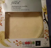 Tesco finest Madagascan vanilla cheesecake