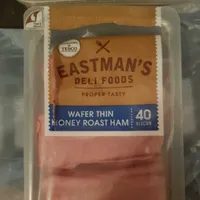 Wafer thin honey roast ham