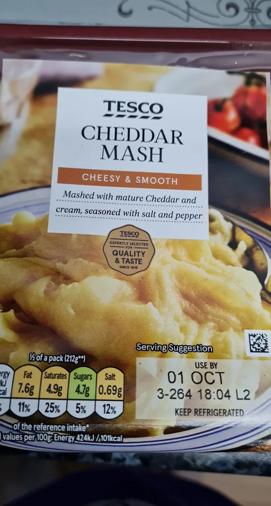 Cheddar Mash