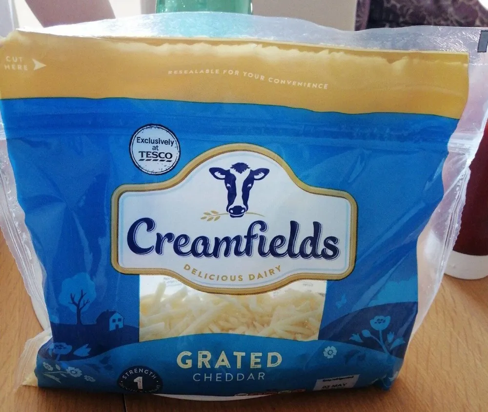 Grated Cheddar