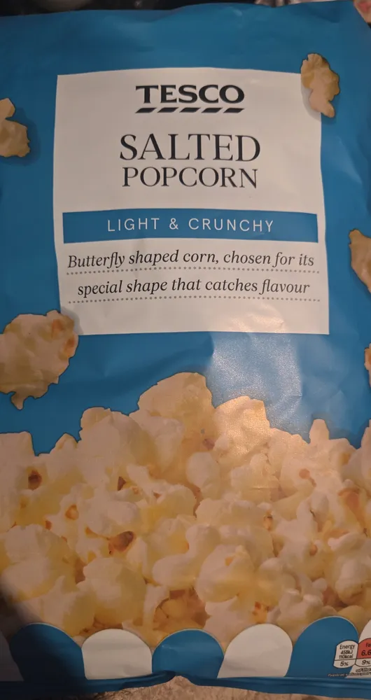 Salted Popcorn