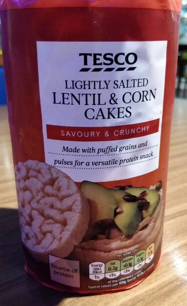 Lentil & Corn Cakes