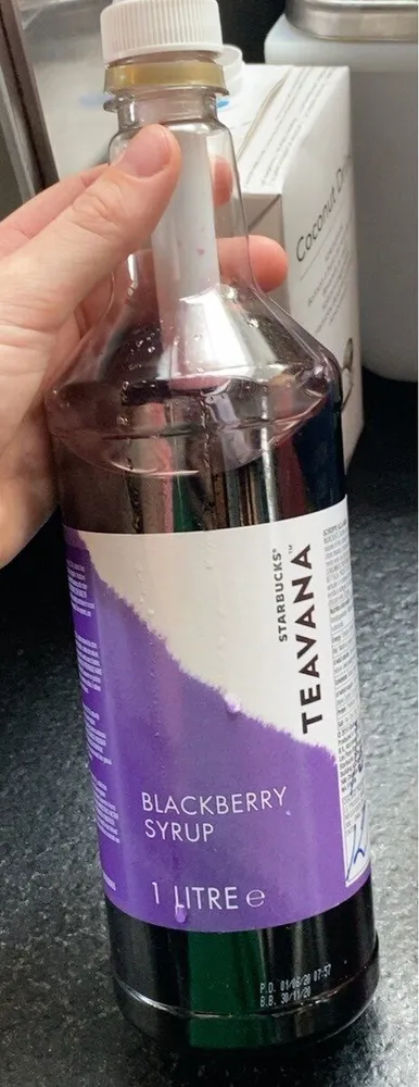 Blackberry syrup