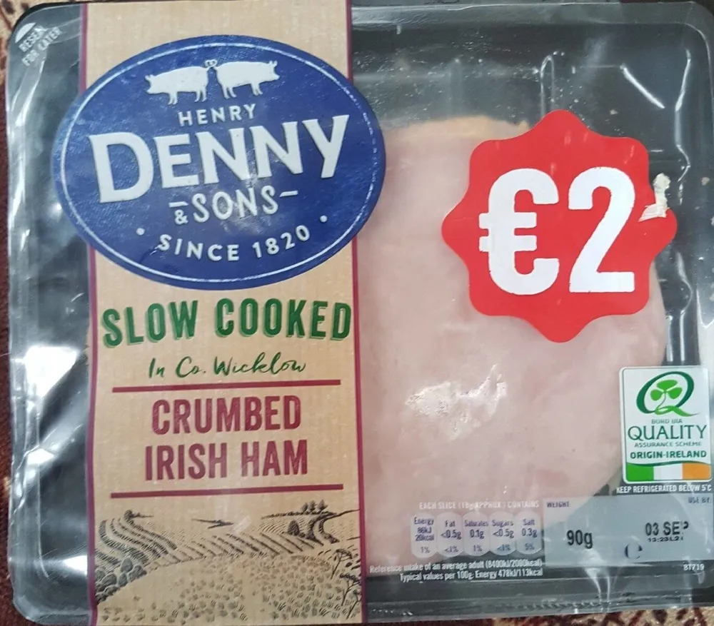 Crumbed Irish Ham