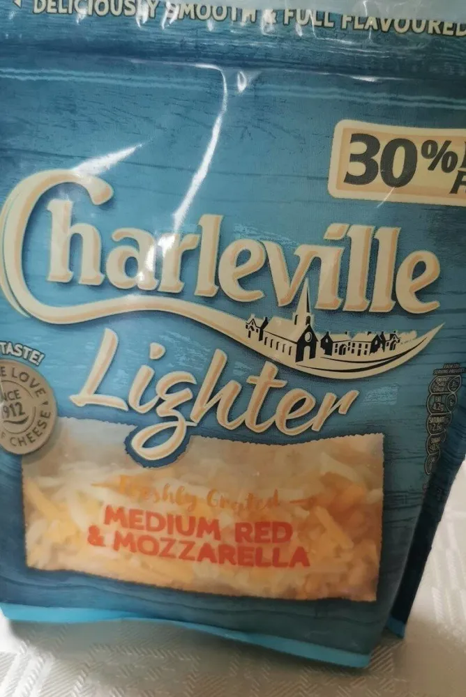 Charleville lighter medium red and mozzarella