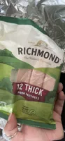 12 Thick Pork Sausages