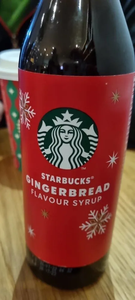 Gingerbread flavour syrup