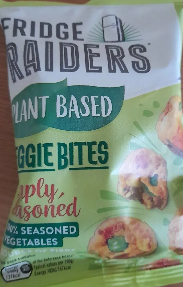 Fridge Raiders Veggie bites