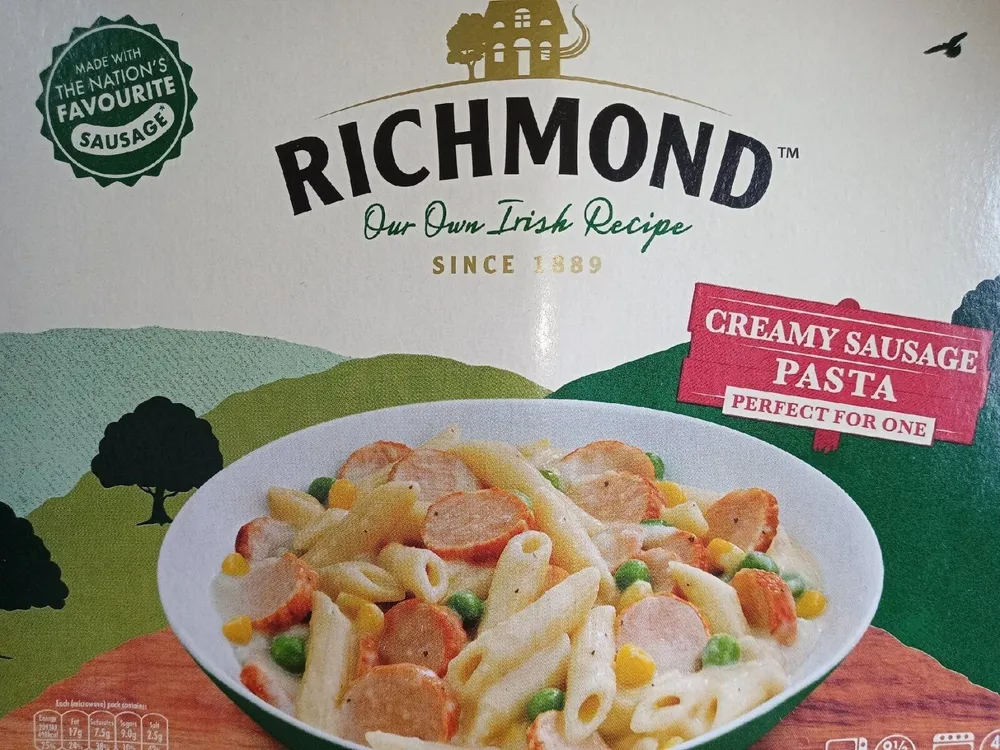 Creamy sausage pasta