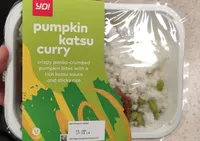 Pumpkin katsu curry
