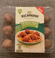 12 meat free no beef meatballs