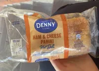 Ham and cheese panini