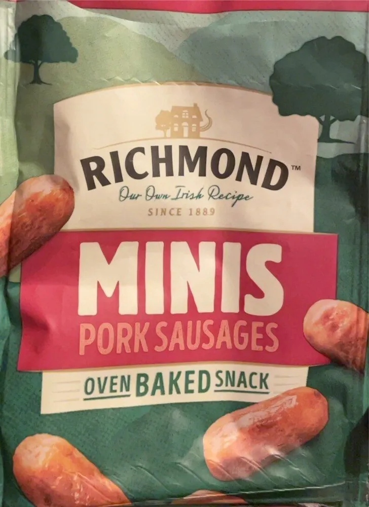 Mini pork sausages