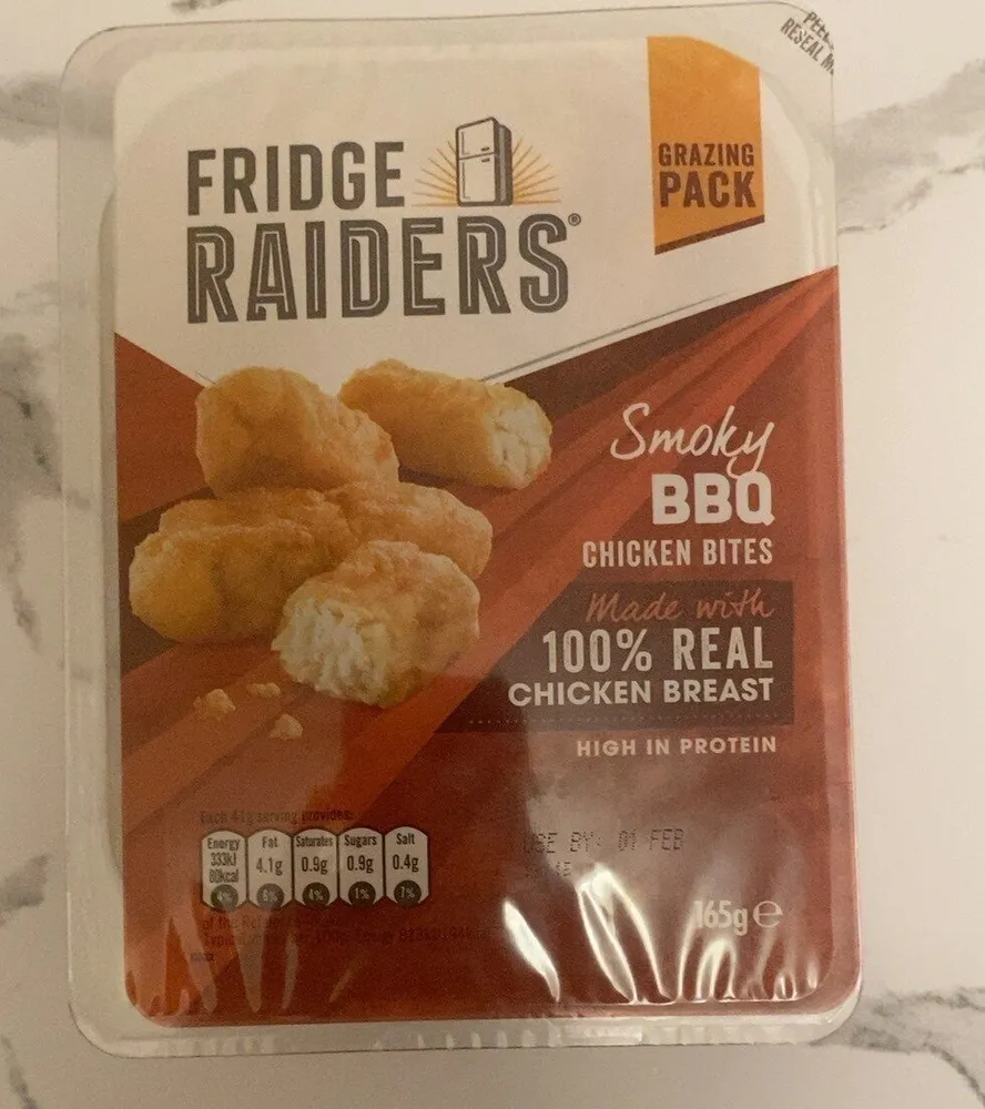 Smoky BBQ chicken bites