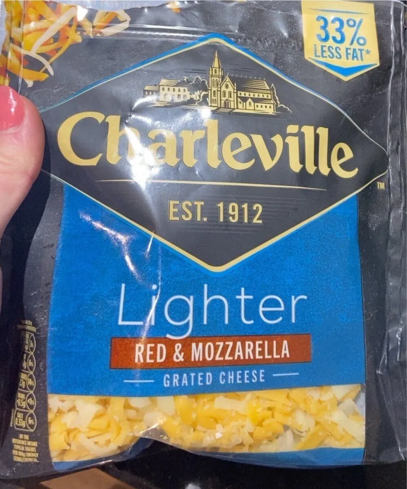 High Protein Red & Mozzarella Grated Cheese