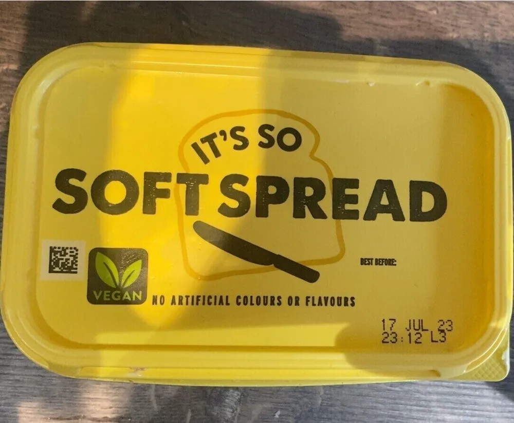 It’s so soft spread