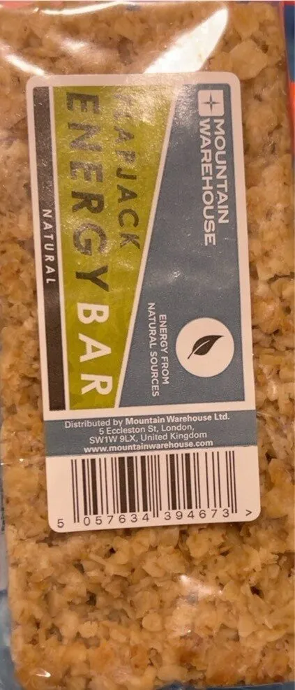 Flapjack energy bar