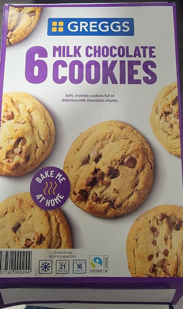 Milk Chocolate Cookies