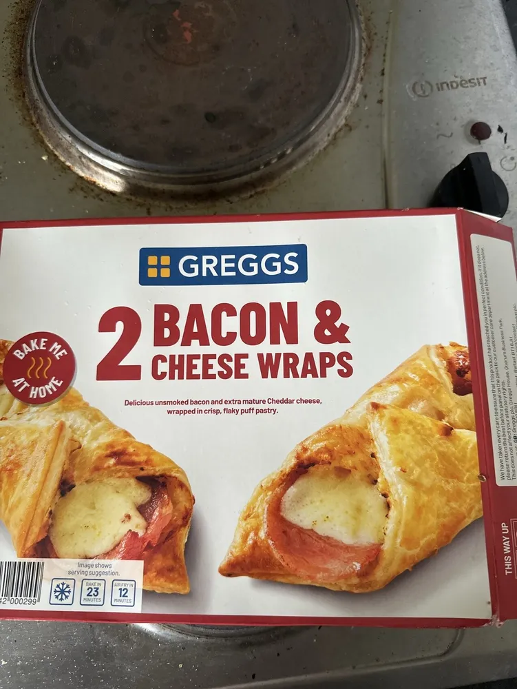 BACON & CHEESE WRAPS