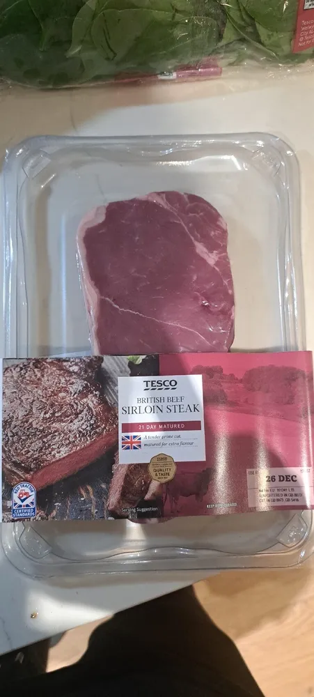 sirloin steak